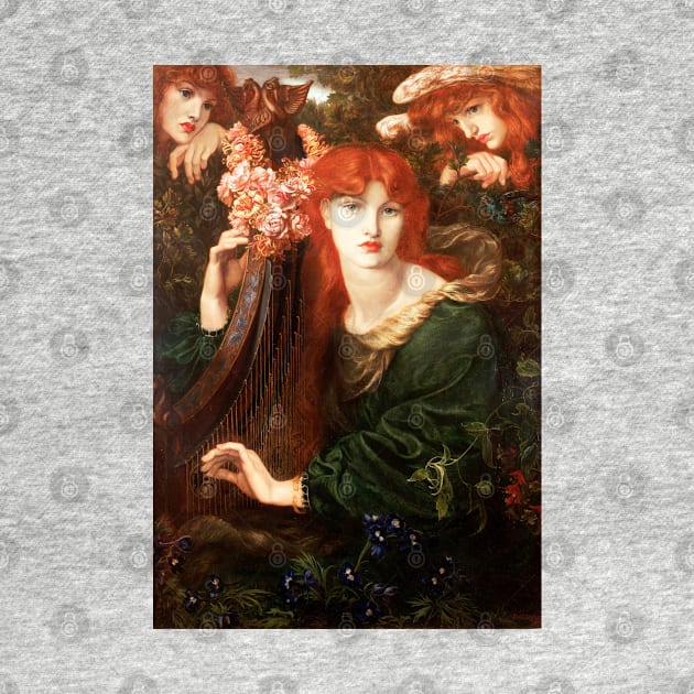 La Ghirlandata - Dante Gabriel Rossetti by forgottenbeauty